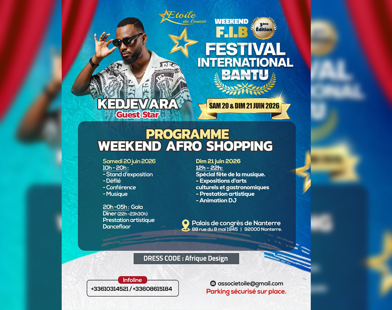 Affiche WEEK-END FIB